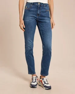Lola Paltinger Jeans mit Dekosteinchen