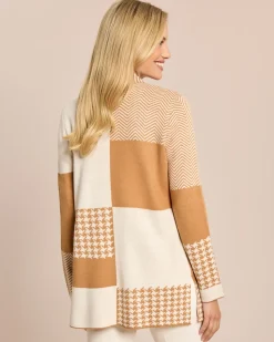 Longcardigan aufwendiges Jacquardmuster