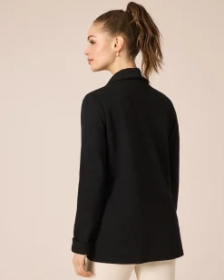 Longcardigan aus Ottoman-Jersey
