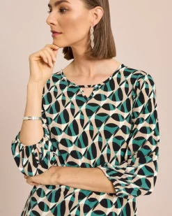 Longshirt mit Grafikdruck