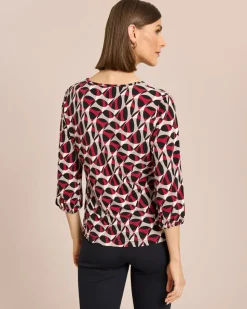 Longshirt mit Grafikdruck