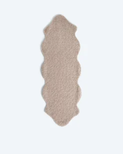 Läufer in Curled-Lammfell-Optik 