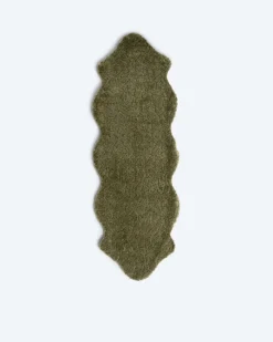 Läufer in Curled-Lammfell-Optik 