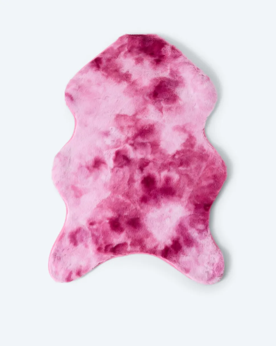 Läufer in Kaninchenfell-Optik "Batik"