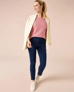 Lux Ottoman Sweater mit Streifen