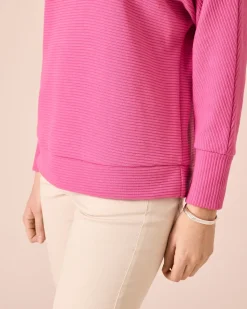 Lux Sweater mit Fledermaus-Ärmel