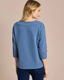 Lux Sweat Ottoman Jersey 3/4-Arm