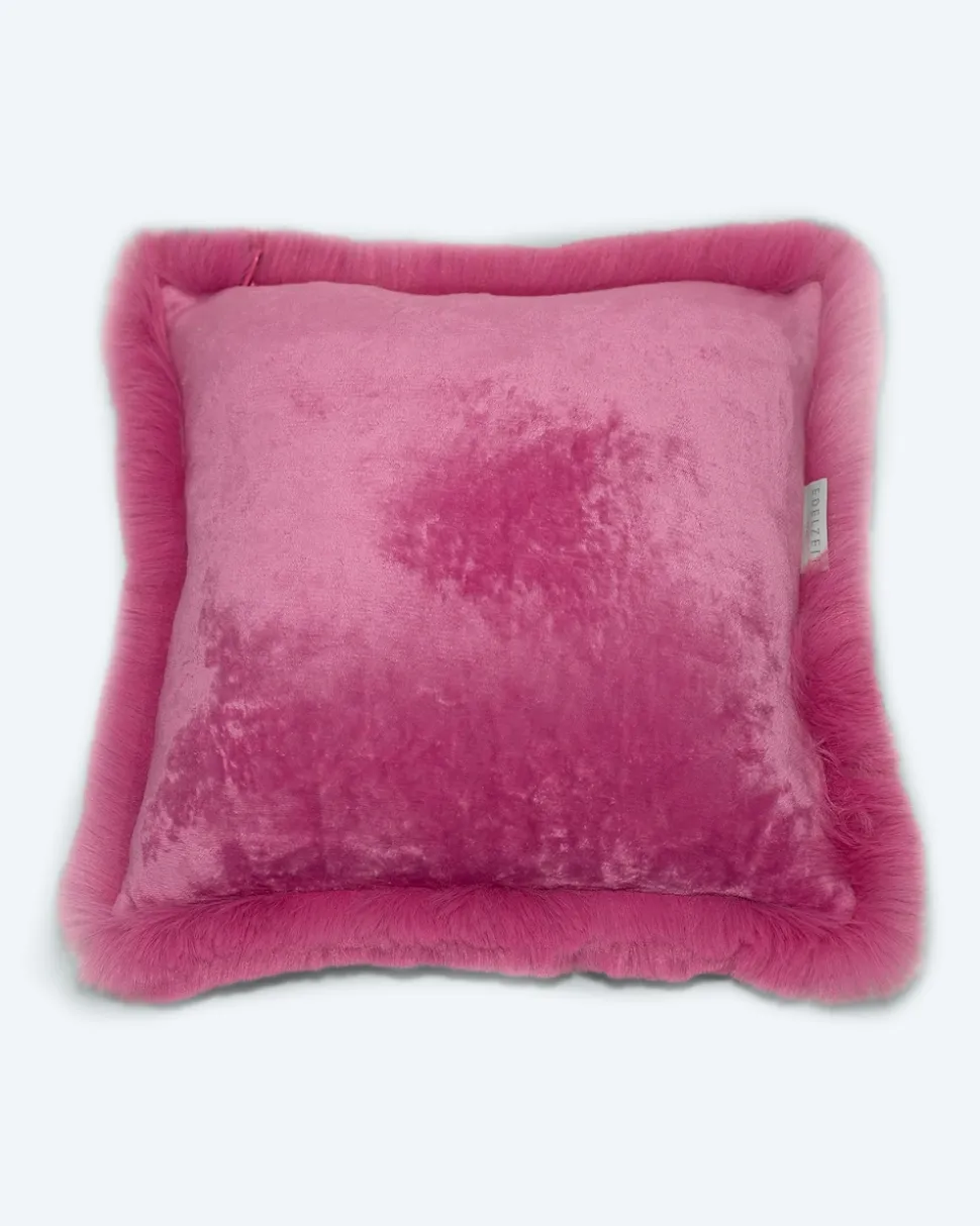 Luxus Hochflor Fell-Optik Kissen