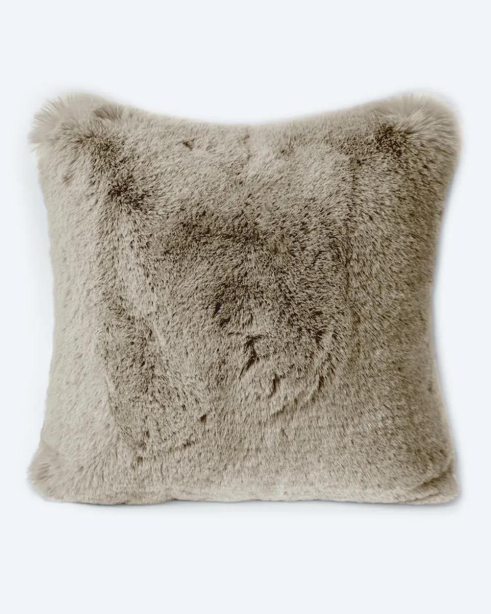 Luxus Hochflor Fell-Optik Kissen