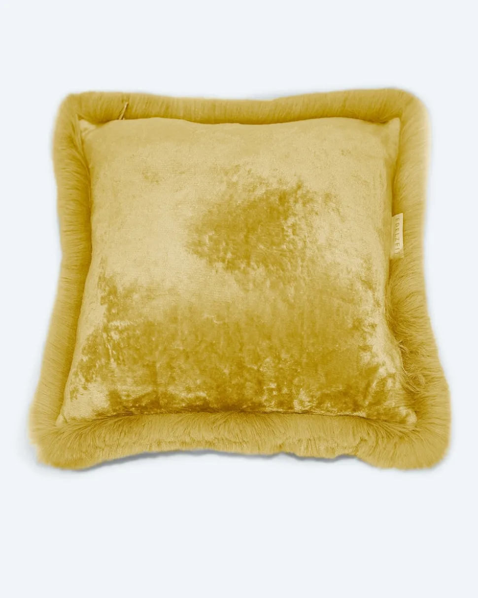 Luxus Hochflor Fell-Optik Kissen