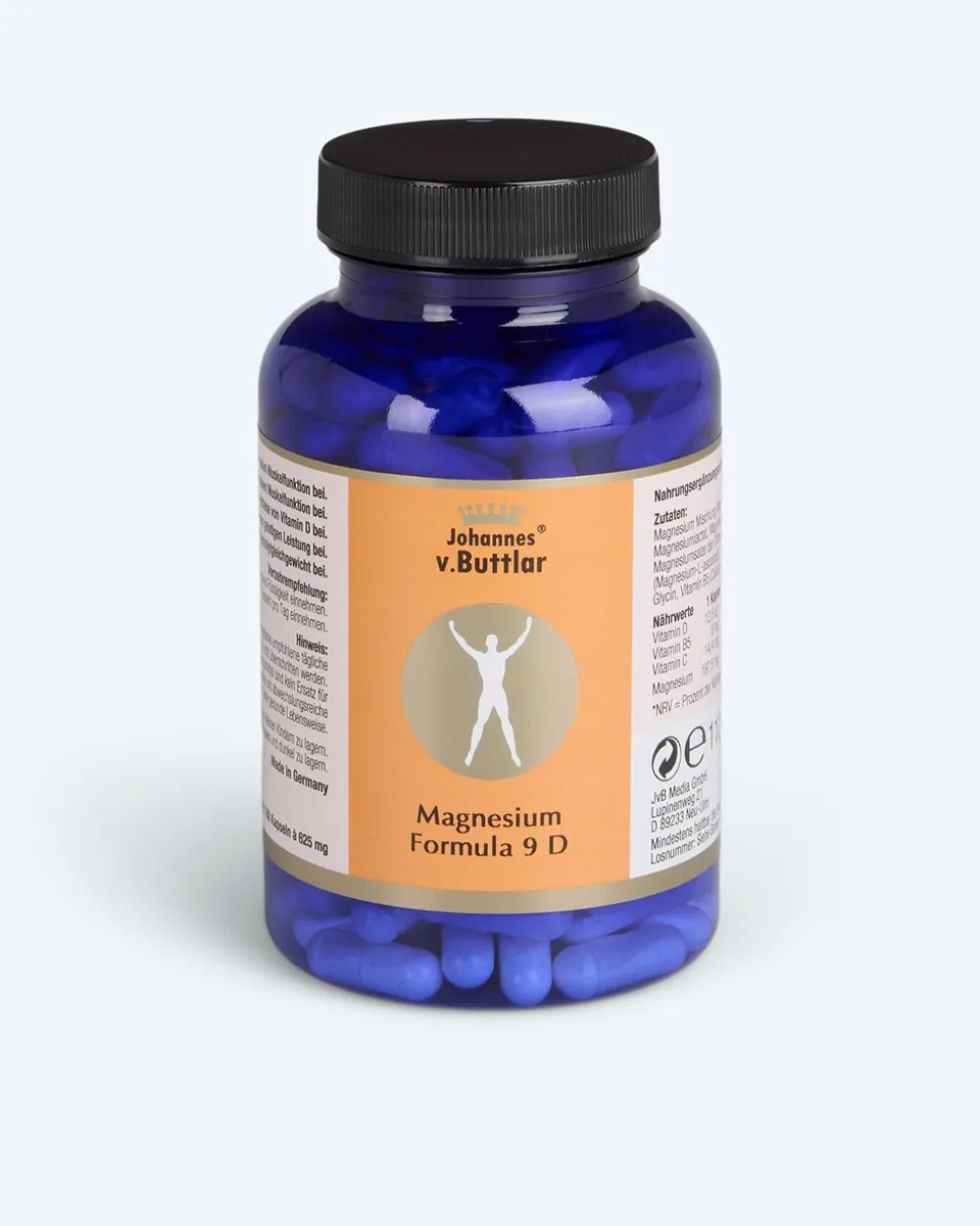 Magnesium Formula 9 D, 180 Kps.