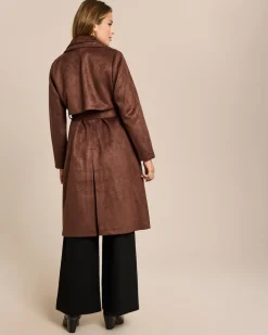 Mantel mit doppeltem Revers