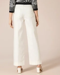 Marlenehose aus Twill
