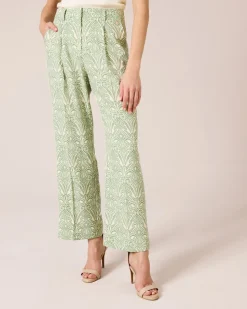 Marlenehose mit Bundfalten