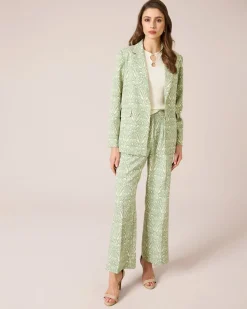 Marlenehose mit Bundfalten