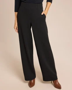 Marlenehose mit elastischem Bund