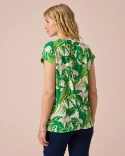 Midi-Shirt mit Print