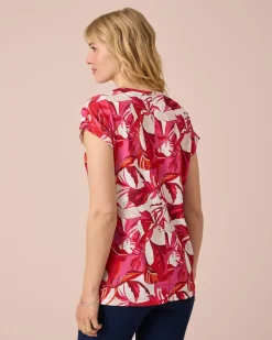 Midi-Shirt mit Print