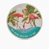 Mysterious Rhodium Caribbean Life Flamingo