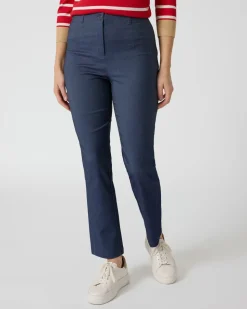 New Classic Bengalin Hose in Mélange/Jeans-Optik