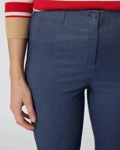 New Classic Bengalin Hose in Mélange/Jeans-Optik