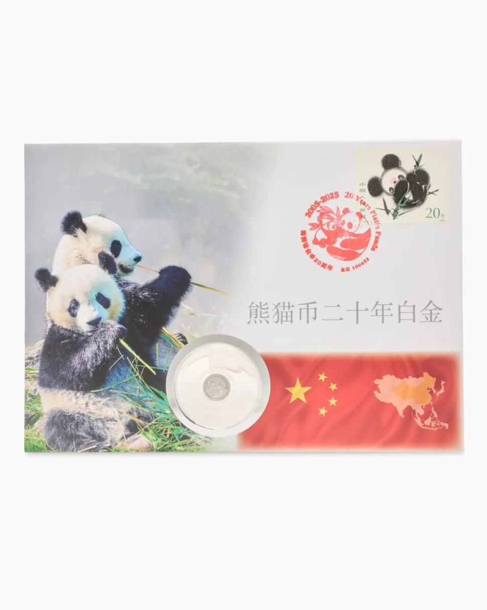 Numisbrief 20 Jahre Platin-Panda