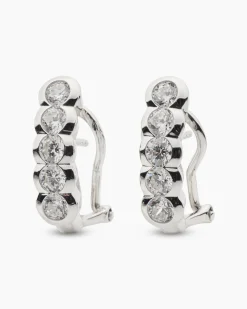 Ohrclipstecker mit Zirkonia