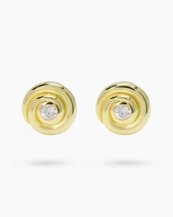 Ohrclipstecker mit Zirkonia