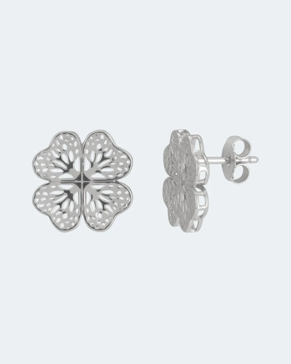Ohrstecker "Kleeblatt"