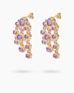 Ohrstecker mit Amethyst