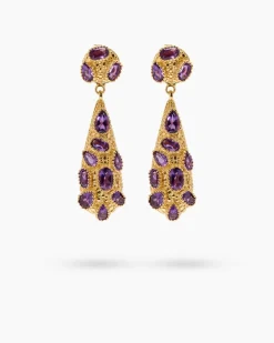 Ohrstecker mit Amethyst