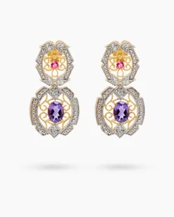 Ohrstecker mit Amethyst