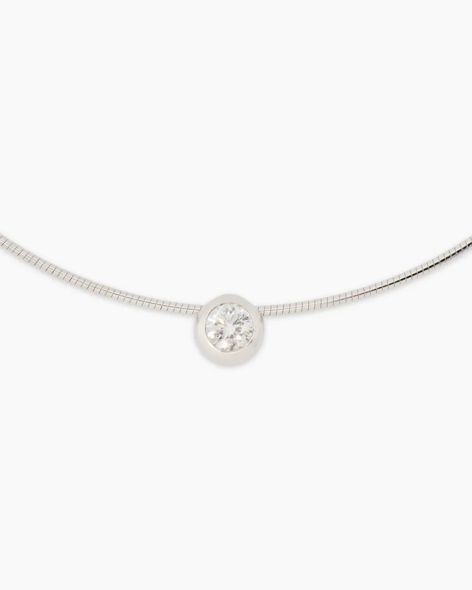 Omegareif mit Anhänger "Lab Grown" 1,00 ct