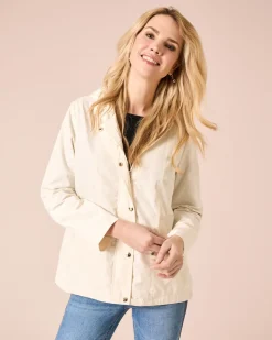 Outdoorjacke mit Kapuze