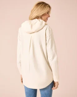 Outdoorjacke mit Kapuze