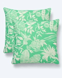 Outdoor-Kissen "Tropicale", 2tlg.