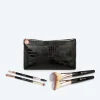 Pinsel-Set Simply Black Croco, 5tlg.