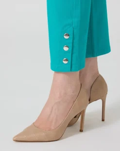 5-Pocket-Hose mit Nietenbesatz
