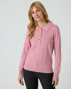 Polo-Pullover aus Bio-Baumwolle