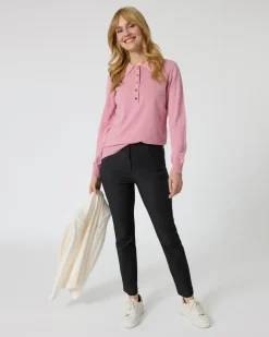 Polo-Pullover aus Bio-Baumwolle