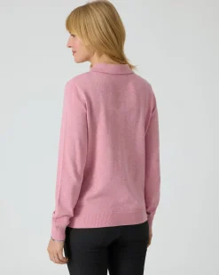 Polo-Pullover aus Bio-Baumwolle