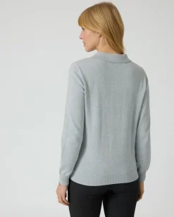 Polo-Pullover aus Bio-Baumwolle