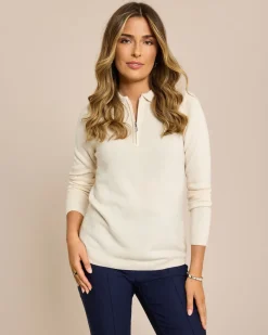 Polo-Pullover Cashmere Feeling