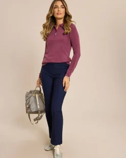 Polo-Pullover Cashmere Feeling