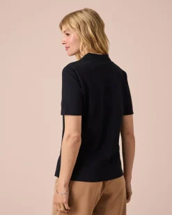 Poloshirt aus Piqué