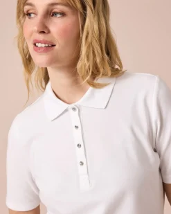 Poloshirt aus Piqué