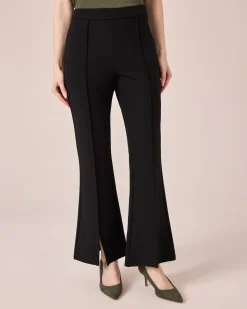 Ponte di Roma-Hose mit Biese