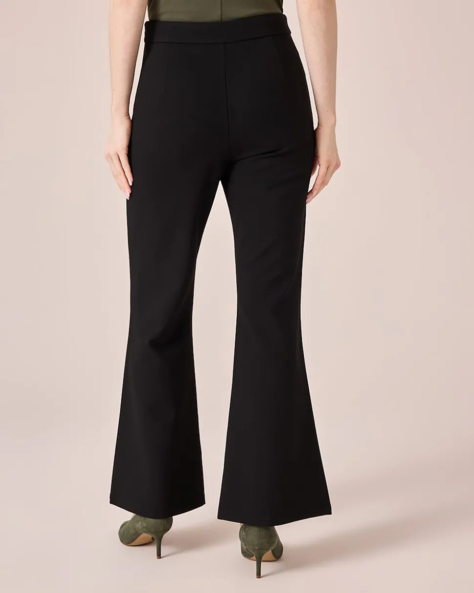 Ponte di Roma-Hose mit Biese