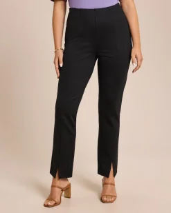 Ponte di Roma Hose mit Schlitzdetail