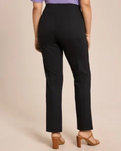 Ponte di Roma Hose mit Schlitzdetail